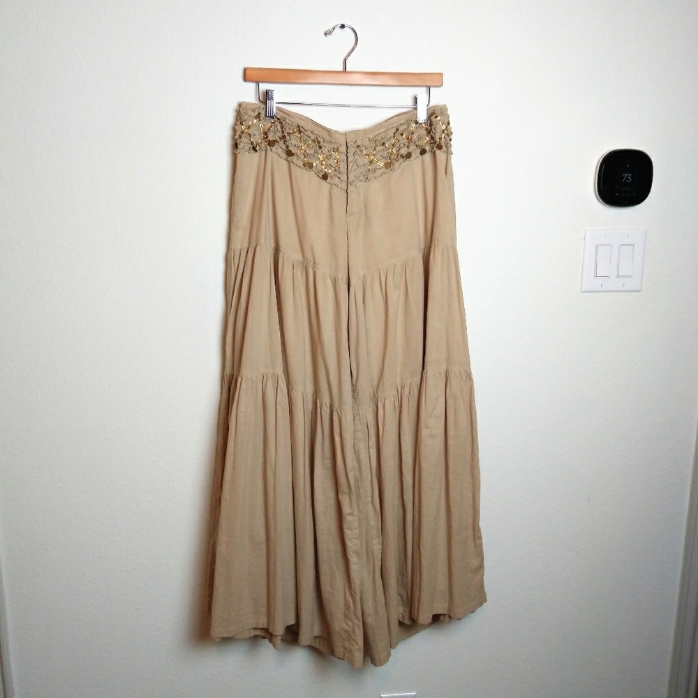Baggage Tan Wide Leg Pants SZ 8